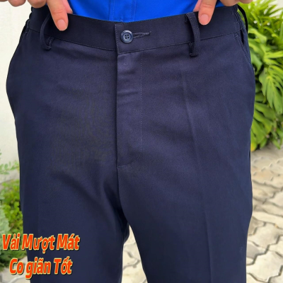 QUẦN TÂY NAM - VẢI KAKI THUN ATC - CO GIÃN - DÀY MƯỢT