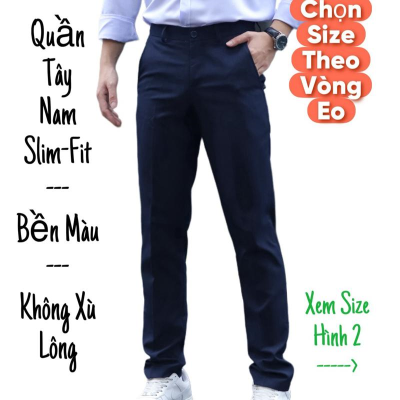 QUẦN TÂY NAM - VẢI KAKI THUN ATC - CO GIÃN - DÀY MƯỢT