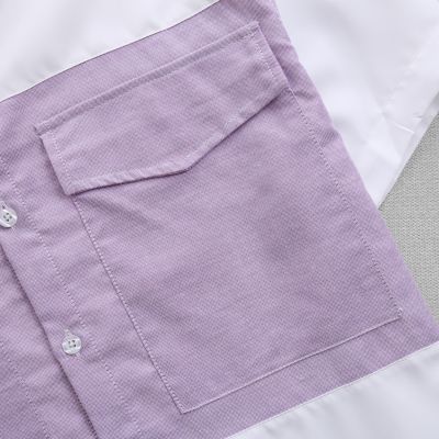 SHIRT TRẮNG PHỐI HỒNG