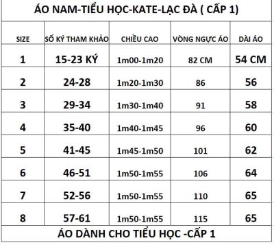 ÁO SƠ MI NAM - TIỂU HỌC - NGẮN TAY - VẢI KATE SILK - ĐỨNG FORM - MÁT