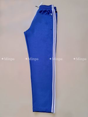 QUẦN THỂ DỤC 3 SỌC - MÀU BÍCH - VẢI POLY - CÓ GIÃN 4 CHIỀU