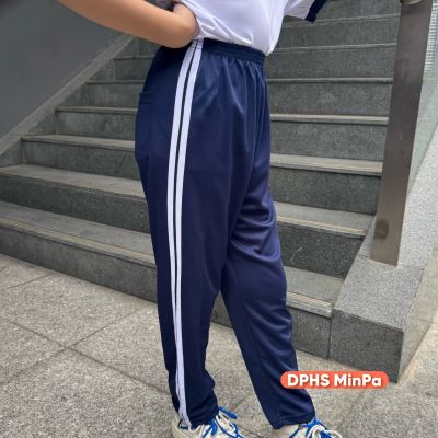 QUẦN THỂ DỤC 2 SỌC - VẢI MÈ MỎNG RẤT MÁT - CẤP 1,2