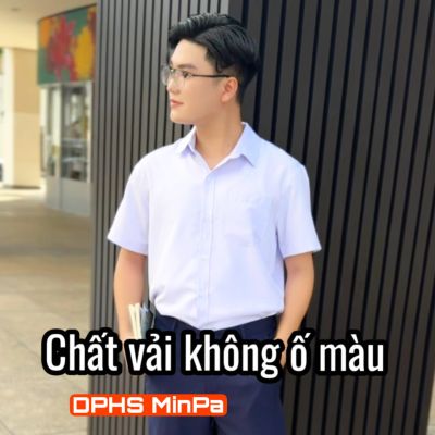 ÁO SƠ MI NAM-VẠT NGANG- XẺ TÀ