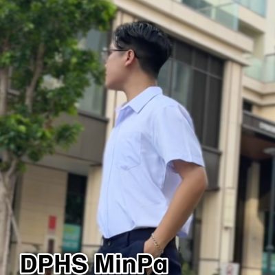 ÁO SƠ MI NAM - NGẮN TAY - VẢI KATE SILK - ĐỨNG FORM - MÁT