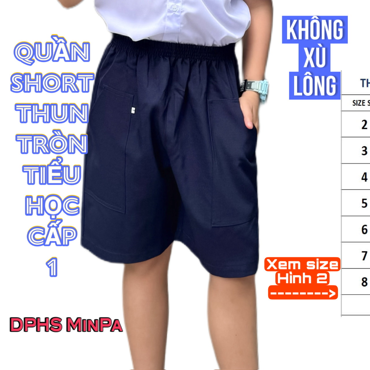 SHORT LƯNG THUN NGUYÊN VÒNG